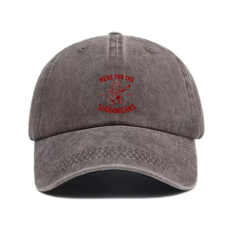 Vintage Funny Quote Washed Baseball Cap