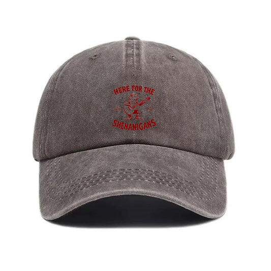 Vintage Funny Quote Washed Baseball Cap