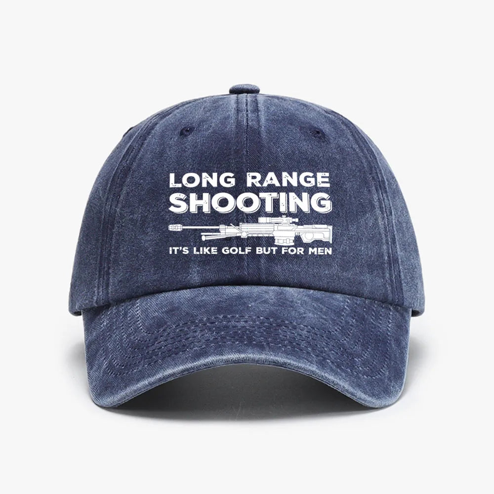 Vintage Long Range Shooting Baseball Cap