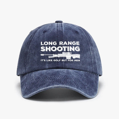 Vintage Long Range Shooting Baseball Cap