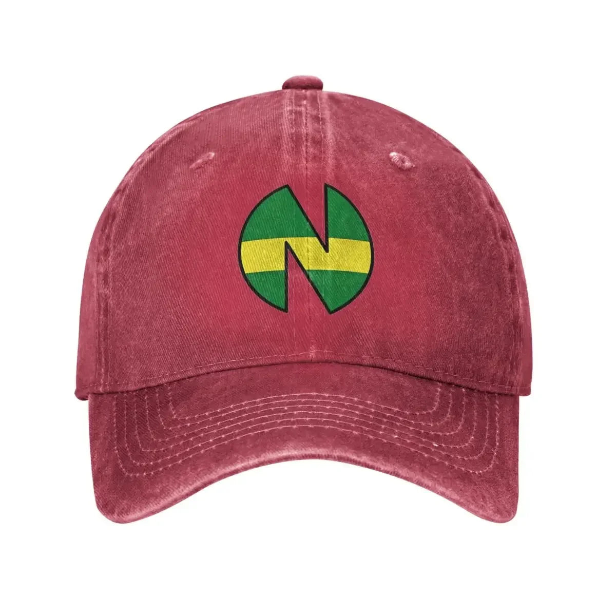 Newpi Captain Tsubasa Baseball Cap Retro Distressed Cotton