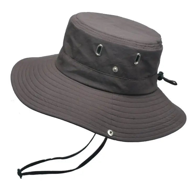 Breathable Wide Brim Outdoor Fishing Bucket Hat