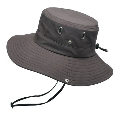 Breathable Wide Brim Outdoor Fishing Bucket Hat