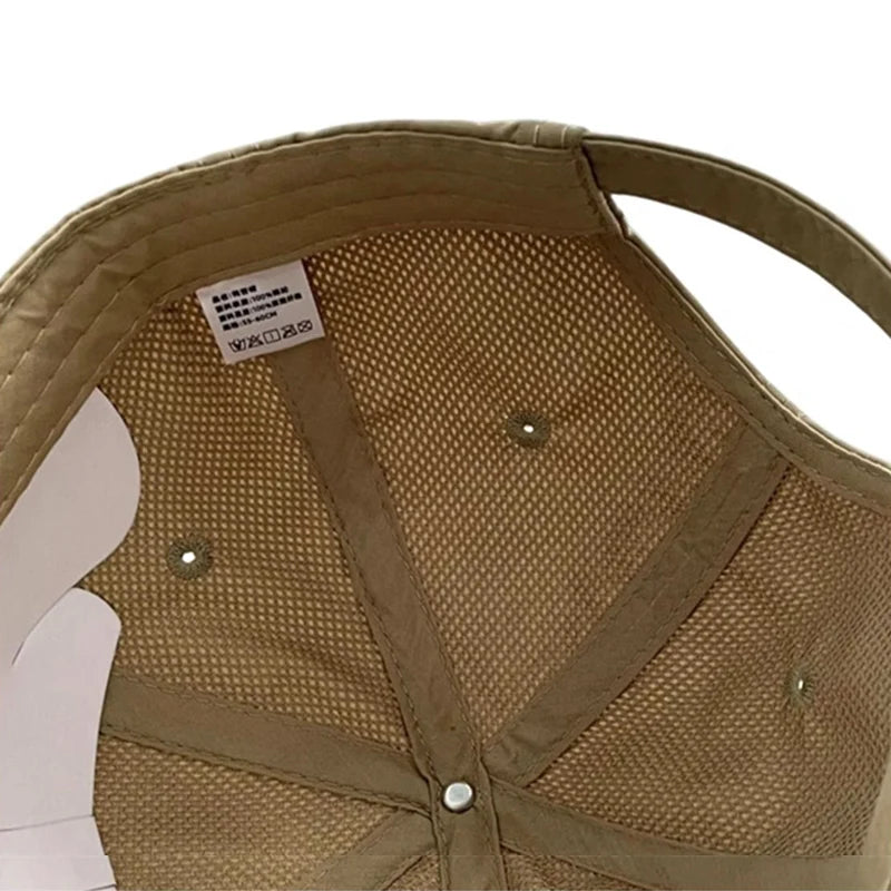 Quick-Drying Outdoor Fishing Baseball Cap