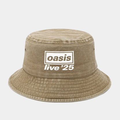 Oasis Printed Washed Fashion Bucket Hat