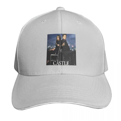 Castle And Beckett Six-Panel Strapback Baseball Cap