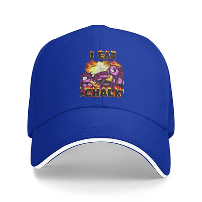 Deltarune I Eat Chalk Casual Snapback Baseball Cap