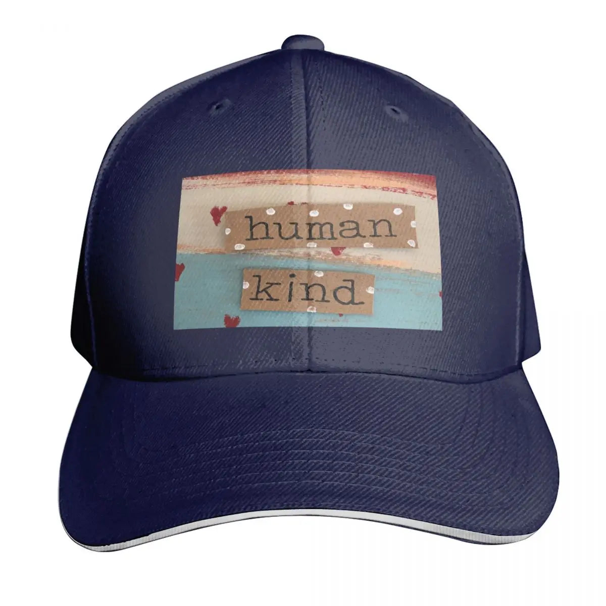 Human Kind Moisture Wicking Curved Brim Baseball Cap