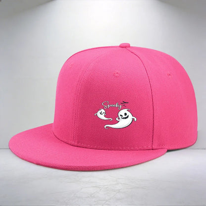 1pc Spooky Ghost Pattern Printed Cap