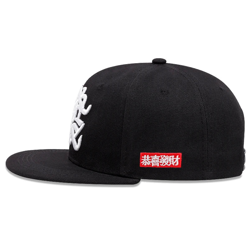 Fashion Embroidery Hip Hop Snapback Cap