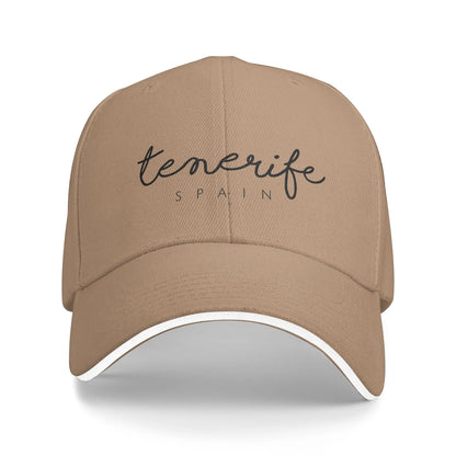 Tenerife Flag Sun Baseball Cap