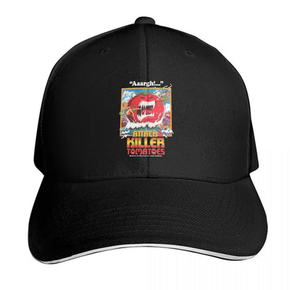 Attack Of The Killer Tomatoes Baseball Cap