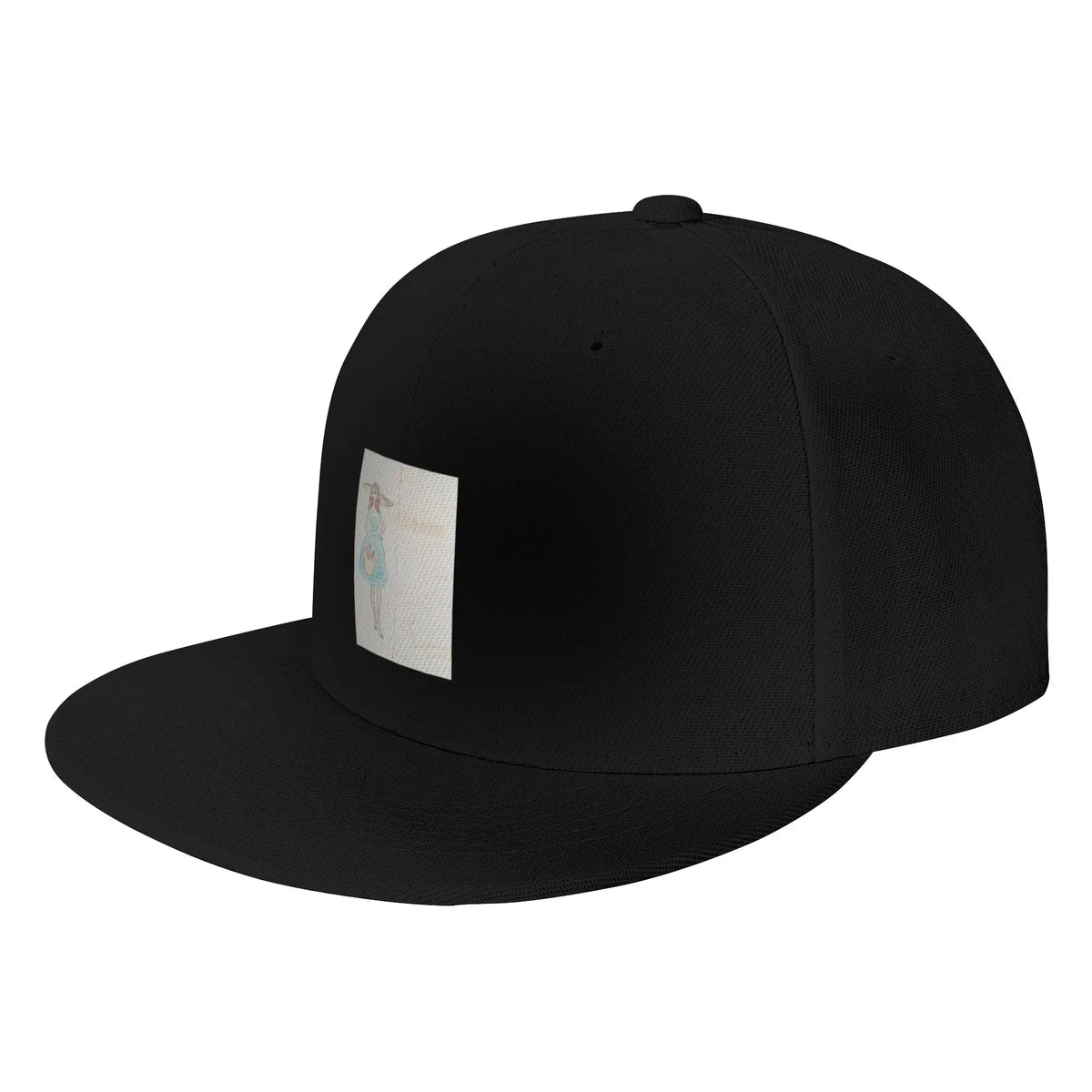 Roman Holiday Fashionista Flat Brim Snapback Cap