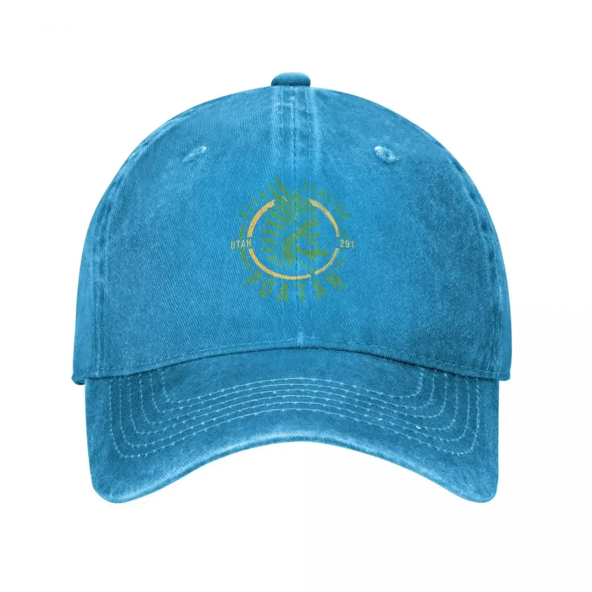 Alex Pereira Distressed Denim Baseball Cap