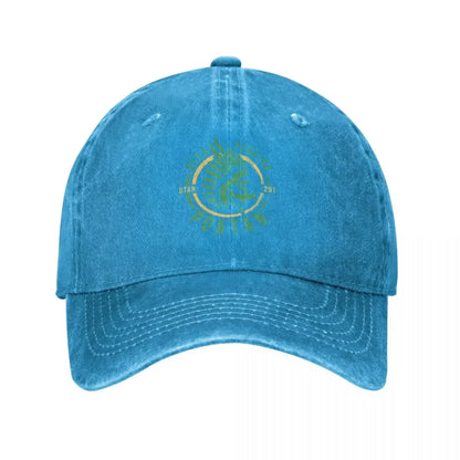 Alex Pereira Distressed Denim Baseball Cap