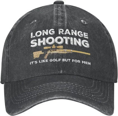 Funny Long Range Shooting Baseball Cap