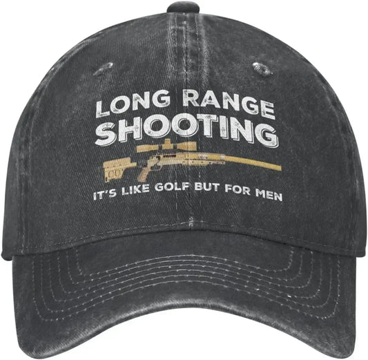 Funny Long Range Shooting Baseball Cap