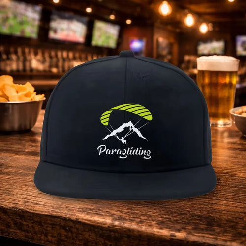 Paragliding Wing Suit Snapback Cap