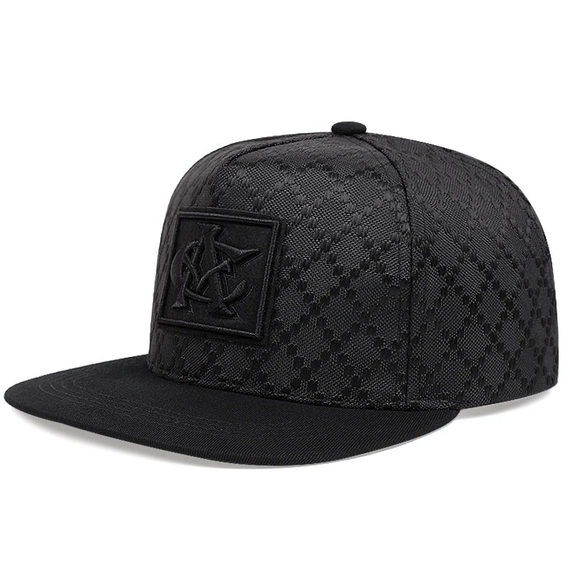 NF Letter Embroidered Hip-Hop Snapback Cap