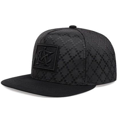 NF Letter Embroidered Hip-Hop Snapback Cap
