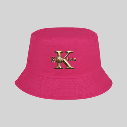MLFO K Luxury Texture Bucket Hat