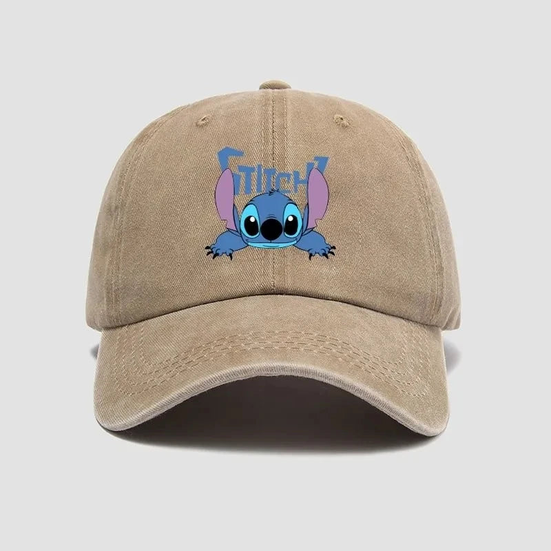 Stitch Kawaii Anime Snapback Baseball Cap