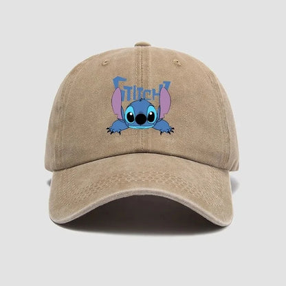 Stitch Kawaii Anime Snapback Baseball Cap