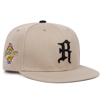 Primary Logo Embroidered Adjustable Hip-Hop Snapback Cap