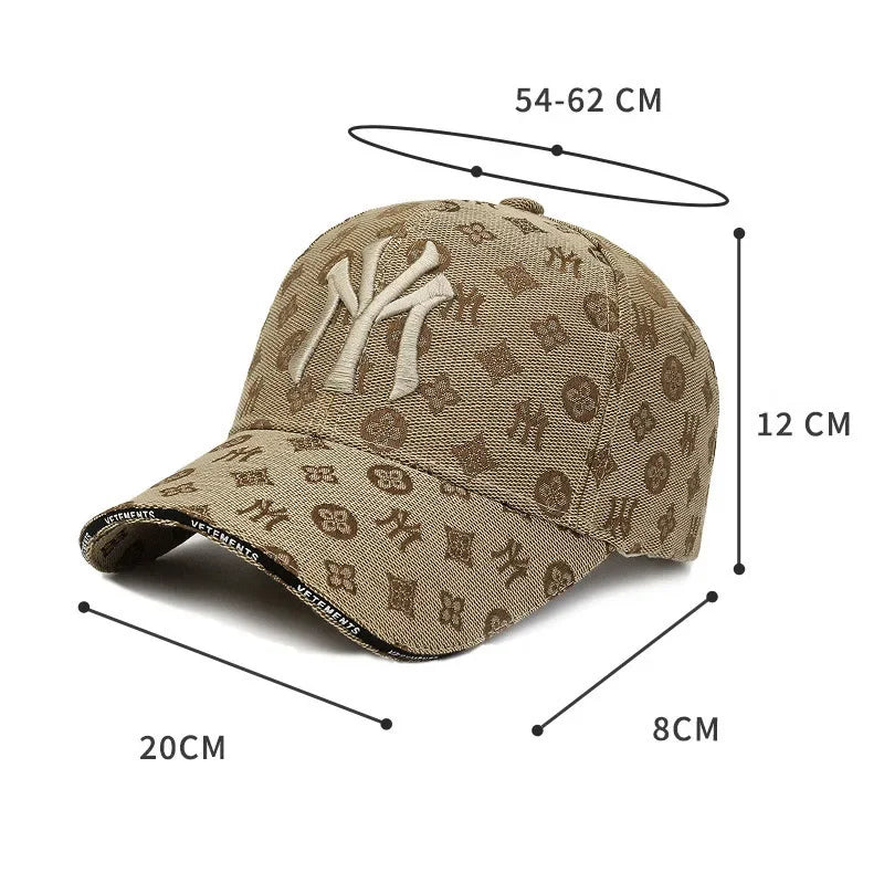 Hard Top Hat Women Spring Summer Baseball Cap