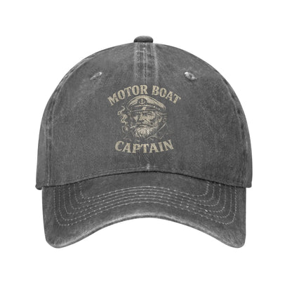Motor Boat Captain Funny Baseball Cap