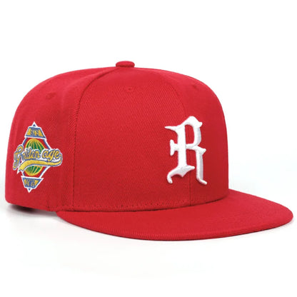 Primary Logo Embroidered Adjustable Hip-Hop Snapback Cap