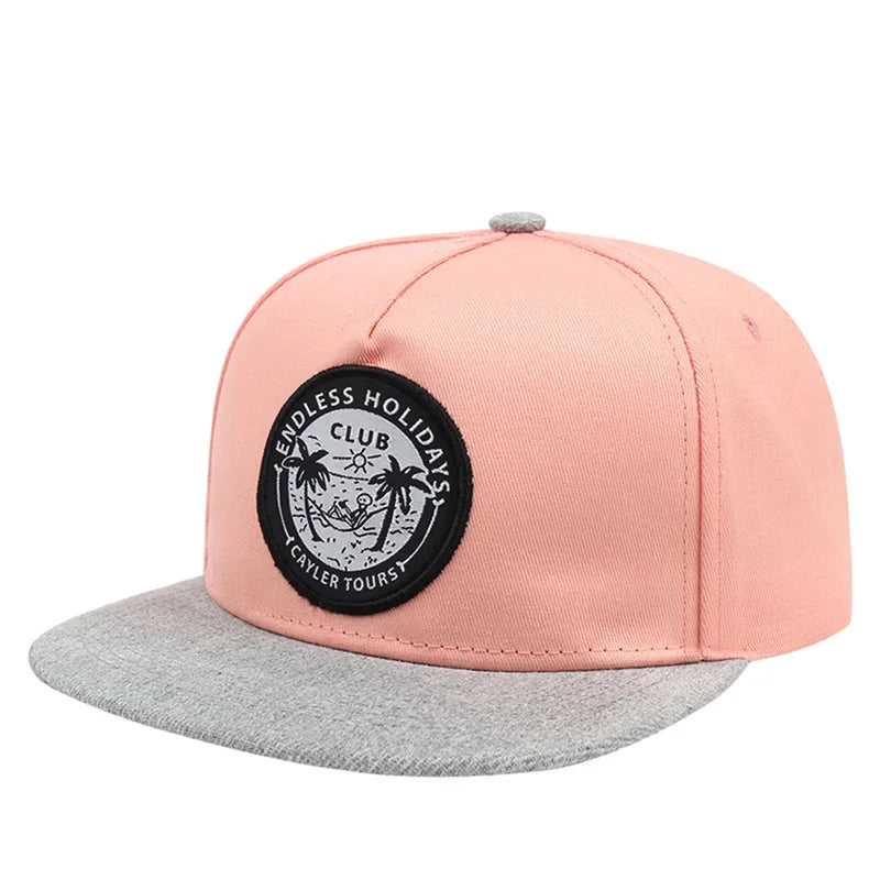 Luxury One Don't Mercy Flat Top Snapback Cap