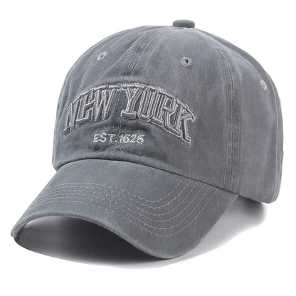 2026 New York Washed Cotton Cap For Men Women