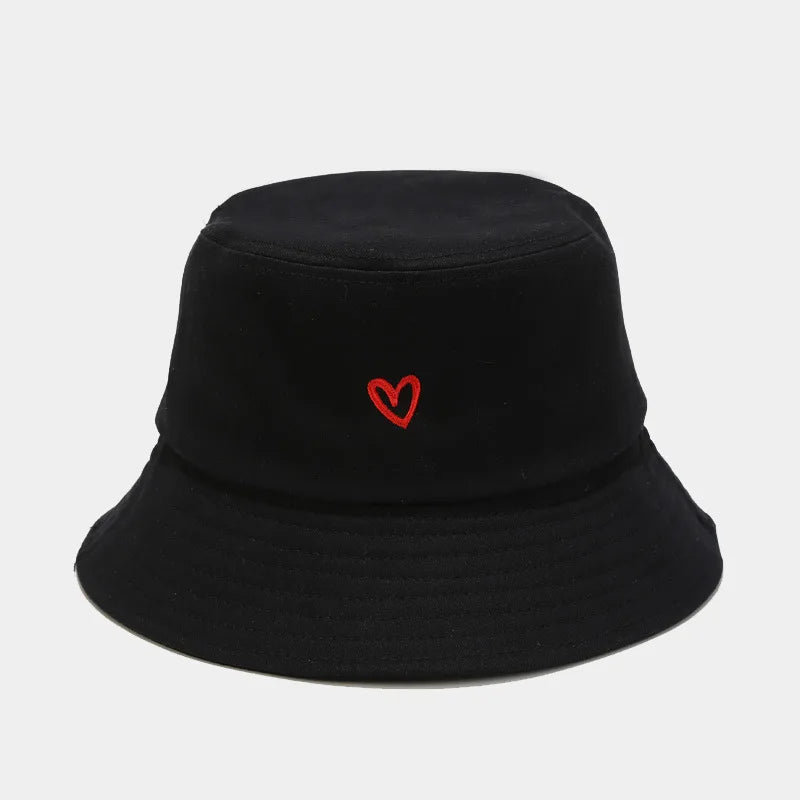 Couple Valentine Embroidered Ultra-Light Bucket Hat