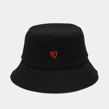 Couple Valentine Embroidered Ultra-Light Bucket Hat