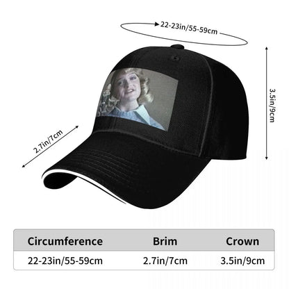 Susan Olsen And Cindy Doll Graphic Baseball Cap