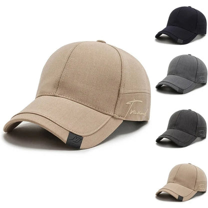 High Quality Solid Baseball Caps For Men Outdoor Cotton Cap Bone Men Trucker Hats