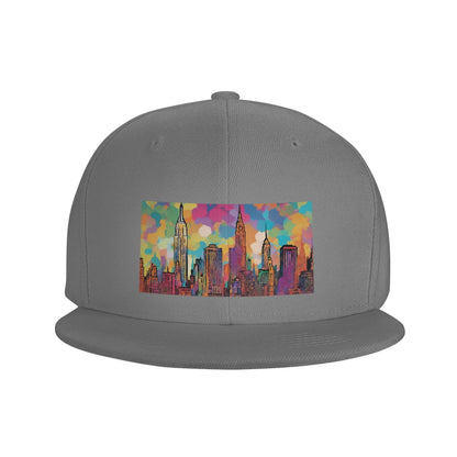 New York Skyline Snapback Cap