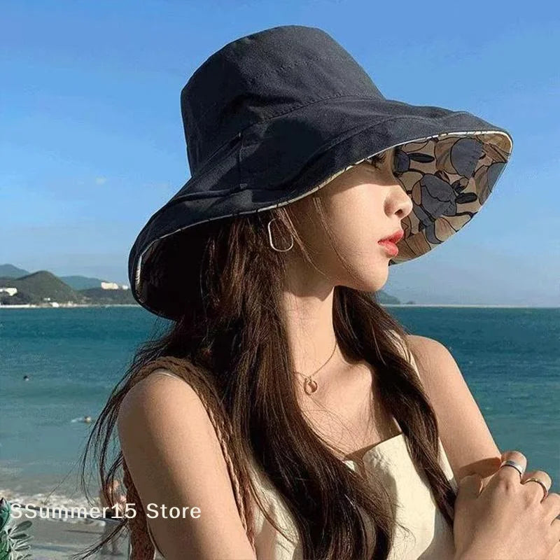 Double- Sided Bucket Hat For Women