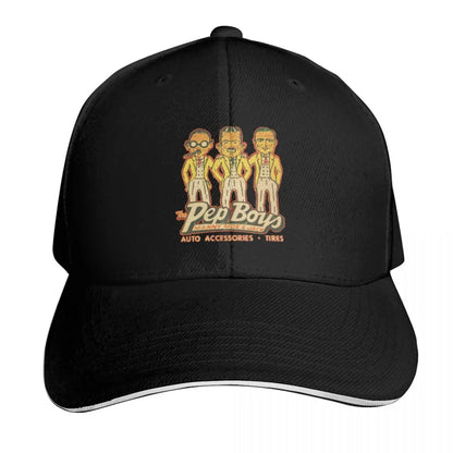 Pep Boys USA Two Tone Snapback Baseball Cap