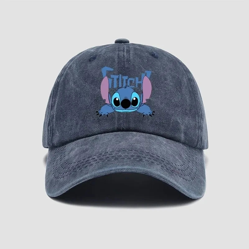 Stitch Kawaii Anime Snapback Baseball Cap