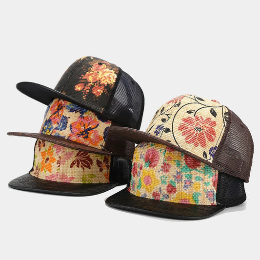Adjustable Hip-Hop Trucker Snapback Baseball Cap