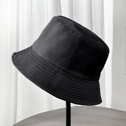 Classic Plain Black Fisherman's Hat