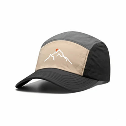 1pc Trendy Outdoor Style Patchwork Baseball Cap