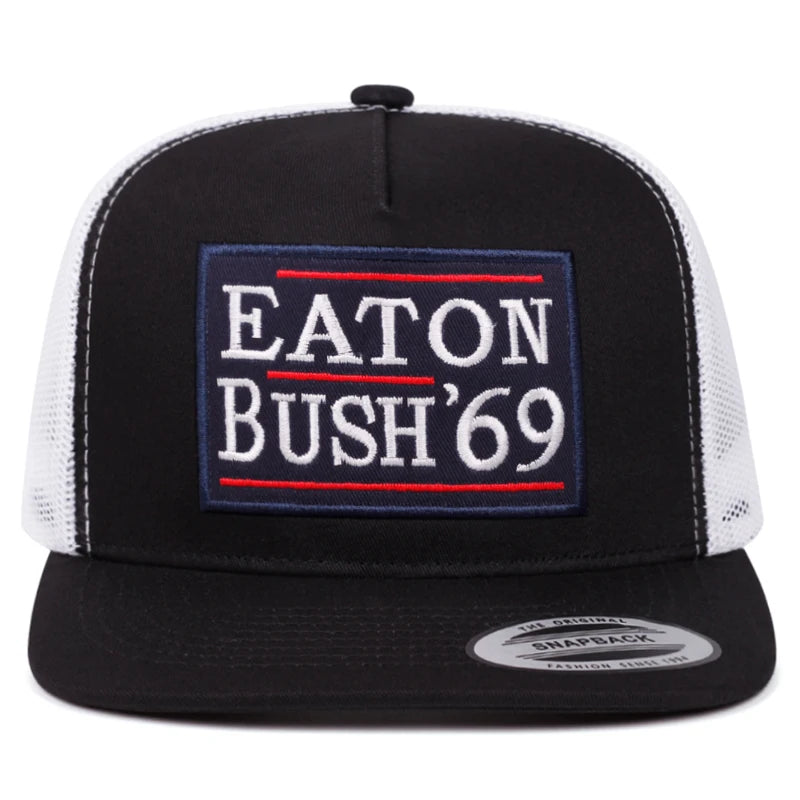 Eaton Bush 69 Embroidered Mesh Snapback Cap