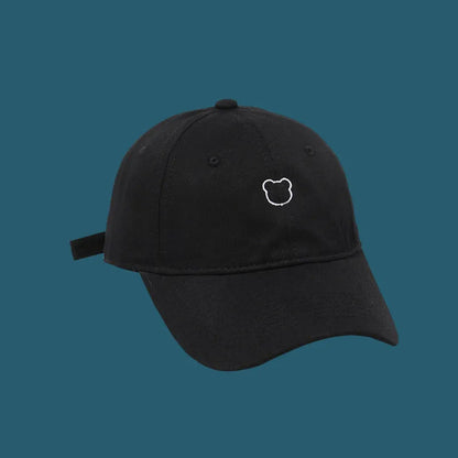 Cute Bear Adjustable Cotton Snapback Baseball Cap