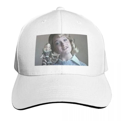 Susan Olsen And Cindy Doll Graphic Baseball Cap