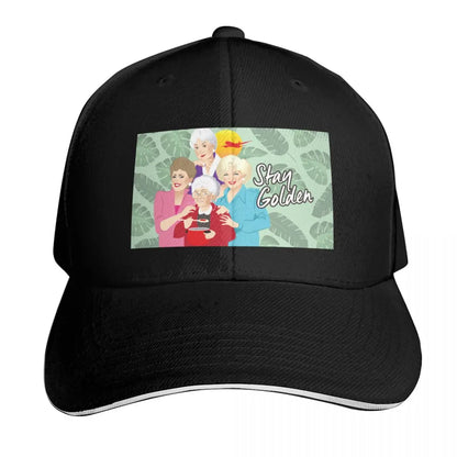 Stay Golden UPF 50+ Breathable Mesh Baseball Cap