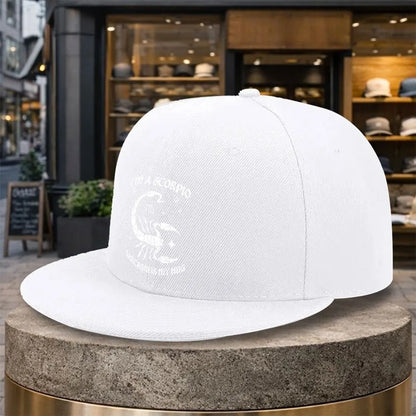 Scorpio Sarcasm My Hug Snapback Cap