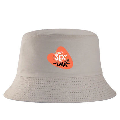 Sex Or War Streetwear Bucket Hat